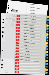 1249-00-00 Cosy PC-labelled dividers, PP 1–20