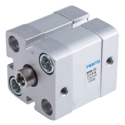Siłownik pneumatyczny skok: 5mm Festo Ø 25mm dwustronnego działania Action 49.5mm ADN-25-5-I-P-A M5