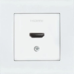 Karre Gniazdo Hdmi, Kolor Biały / 90967168