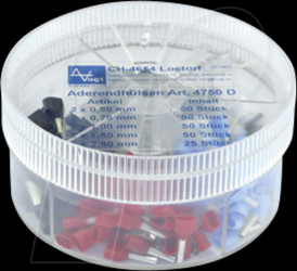 Scattering box insulated, 0.5 - 2.5 mm², 225-piece