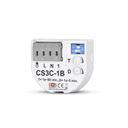 Wyłącznik czasowy CS3C-1B Włączy wentylator z opóźnieniem, dopuszkowy