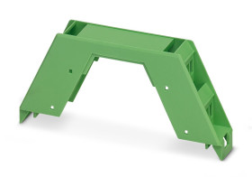 Obudowa urządzeń elektronicznych 17.6mm Górna część obudowy dla bloków zacisków Pcb 17.6 x 99 x 45.85mm materiał: