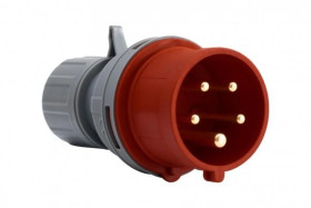 Wtyczka przenośna siłowa 16A 5p 400V IP44 F7.0003