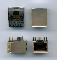 GNIAZDO RJ45 KĄTOWE KRÓTKIE (ZLTEL GNRJ45-KAT-KR)