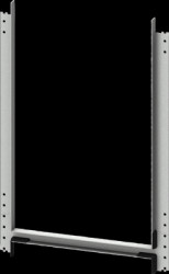 Protective type upgrade, sheet steel, (L x W x H x D) 400 x 400 x 550 x 22 mm, 8PQ2055-4BA07