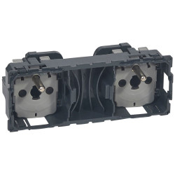 Gniazdo wtykowe Montaż wpuszczany Legrand ścieżki: podwójne 16A