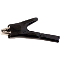 Mueller BU-121-0 Alligator Clip Black 15mm Clamp 8 AWG Solder Connect