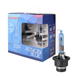 Palnik Xenon D2R 6500KPowertec (*) Xenon Blue 2 Szt. zestaw