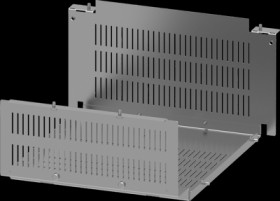 Subdivision, sheet steel, (W x H x D) 400 x 225 x 800 mm, 8PQ3000-0BA55