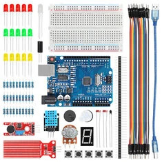 TSCINBUNY Podstawowy Zestaw Startowy do Programowania ArduinoIDE Zrób to Sam Elektronika Zestaw Edukacyjny