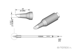 Grot C245845 do rączki JBC T245