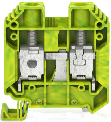 Listwa zaciskowa uziemienia RS PRO poziomy: Pojedynczy 16 → 1/0AWGŚruba