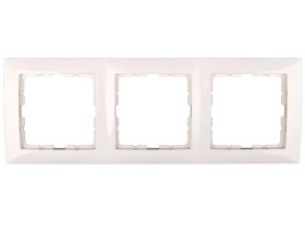 Berker B.Kwadrat Ramka potrójna kremowa 5310138982