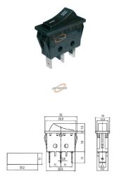 PRZEŁĄCZNIK KOŁYSKOWY 3POZYCJE 3PINY 250V/15A MK111