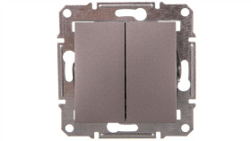 Asfora Łącznik Świecznikowy (Z. Śrub) Bez Ramki Stal Eph0300362