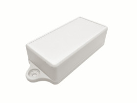 OBUDOWA OB13 Z USZAMI BIALA 106X41X22MM