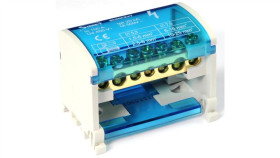 Blok Rozdzielczy 2-Modułowy Na Szynę Th35 2X (5X6mm2, 2X25mm2) 100A (500V Ac)...