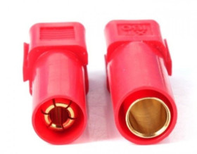 WTYKI XT150 RED KOMPLET WTYK I GNIAZDO