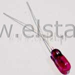 Żarówka 1,5V 50mA miniaturowa różowa