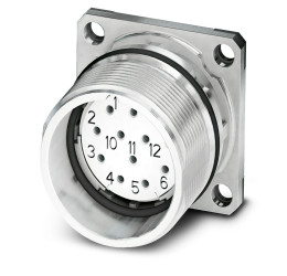 Złącze wielostykowe przemysłowe 16-pinowe M23 Montaż w przegrodzie Gniazdo Phoenix Contact