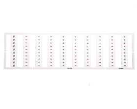 Oznaczniki WMB 10x RSTUVWXYZMp 793-544 /5szt./