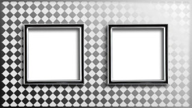 DANTE Ekskluzywne Ramka 2x /4501182 + podkład szkło transparentne 450118214