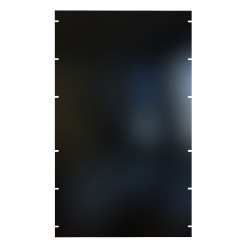 Hammond PBPA19031BK2 18U 19&quot; Rack Aluminium Blank Panel Black 483 x 3 x 800