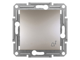 ASFORA Wyłącznik zwierny przycisk "dzwonek" brąz EPH0800169 SCHNEIDER ELECTRIC