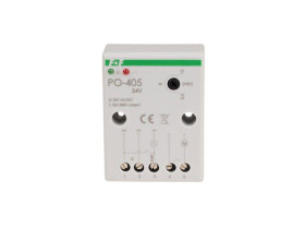 Przekaźnik czasowy z opóźnionym odpadaniem 24V montaż natablicowy PO-405-24V F&F FILIPOWSKI