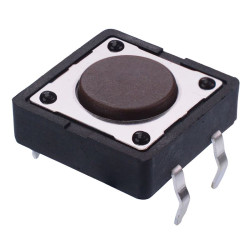 PHAP5-50VA2A2T2N2 4.3mm Height 12mm x 12mm Through Hole Tactile Switch 160g APEM