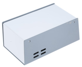 Obudowa urządzeń elektronicznych Stal wysokość zew: 74 mm szerokość zew: 93 mm długość zew: 180 mm IP30 180 x 93 x 74mm