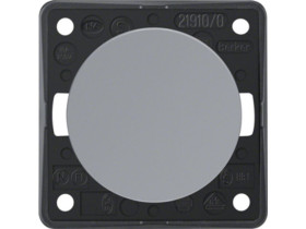 Integro Flow Wyłącznik zwierny przycisk szary 936712507 HAGER