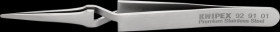 92 91 01 Precision cross tweezers, stainless steel