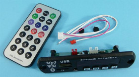 MODUŁ MP3 BLUETOOTH 5.0 PRO USB+PILOT