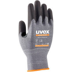 uvex 6003006 athletic D5 XP cut-proof gloves size 6 high cut protection