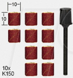 28980 Sanding bands dia. 10 mm, grit 150