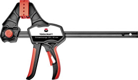 Ścisk pistoletowy TOOLCRAFT 1544398-1, (D x S) 380 mm x 220 mm, Zawartość: 1 szt.