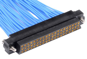 Gniazdo PCB 96 -pinowe 3 -rzędowe raster: 2mm typu płytka – płytka Proste Montaż na kablu