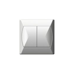 Łącznik schodowy podwójny biały ŁP-10A/00 Akcent Ospel