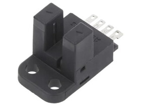 Czujnik fotoelektryczny, nadajnik-odbiornik (szczelina), z konfiguracją wyjścia: NPN, max. 0,1A, 5mm, IP50, BS5-Y2M