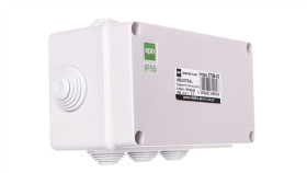 Industrial Puszka Hermetyczna N/T 156X95x68 Z 8 Dławnicami Ip55 Szara 2705-02