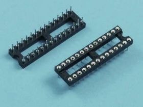 28-PIN PRECYZYJNA WĄSKA PODSTAWKA 0,3