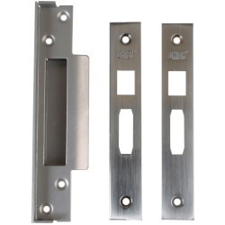 UNION StrongBOLT 2200 Mortice Sashlock Rebate Kit 13mm Satin Chrome Box