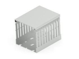 Akcesoria do koryt kablowych ABS, PC Kanał kablowy 80 x 80mm Entrelec