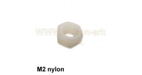 M2 Nylon full nuts - bag of 50 - Farnell