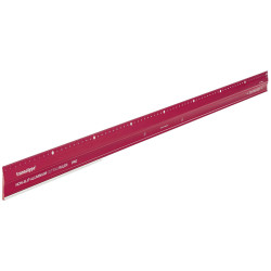 Transotype 17808006 Cutting ruler transparent material 60cm length