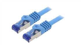 C6a066s Patch Cord S/Ftp 6A Linka Cu Lszh Niebieski 3M 26Awg