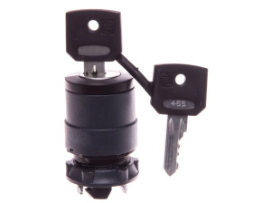 Napęd przełącznika 2 położeniowy z kluczem 455 bez samopowrotu prawy ZB5AG02