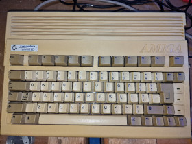 Amiga 600 with Vampire V2 and extra memory
