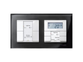 MERTEN M-Elegance Ramka szkło 2 podwójna onyksowy MTN404203 SCHNEIDER ELECTRIC